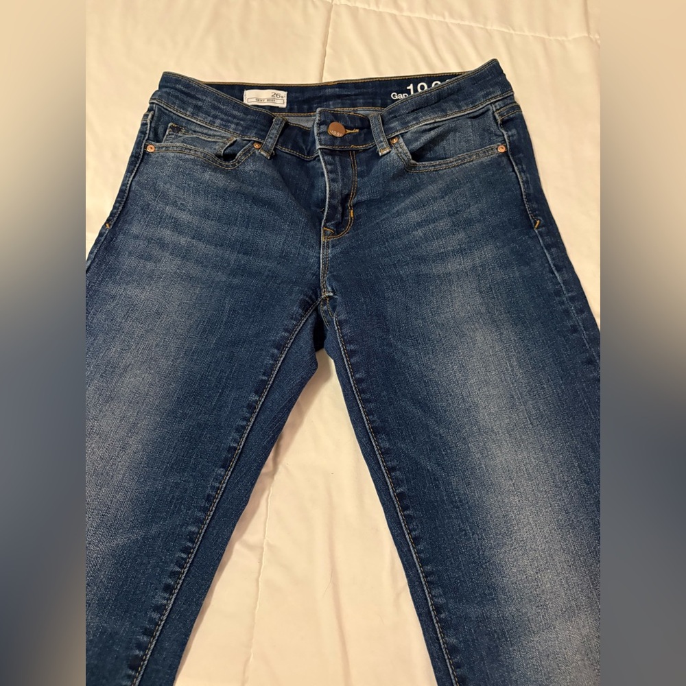 GAP Women's Classic sexy boot cut blue Jeans